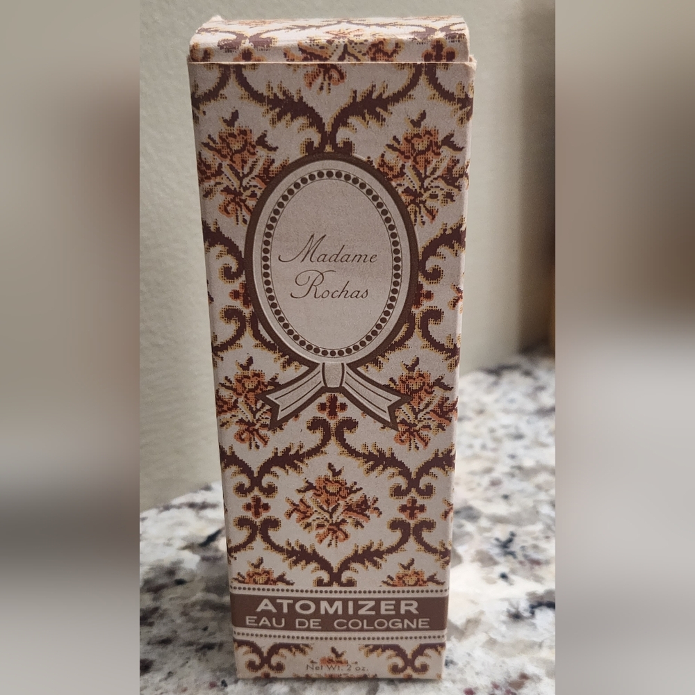 MADAME ROCHAS Atomizer Perfume Spray Eau De Cologne 2 0z 50% Full